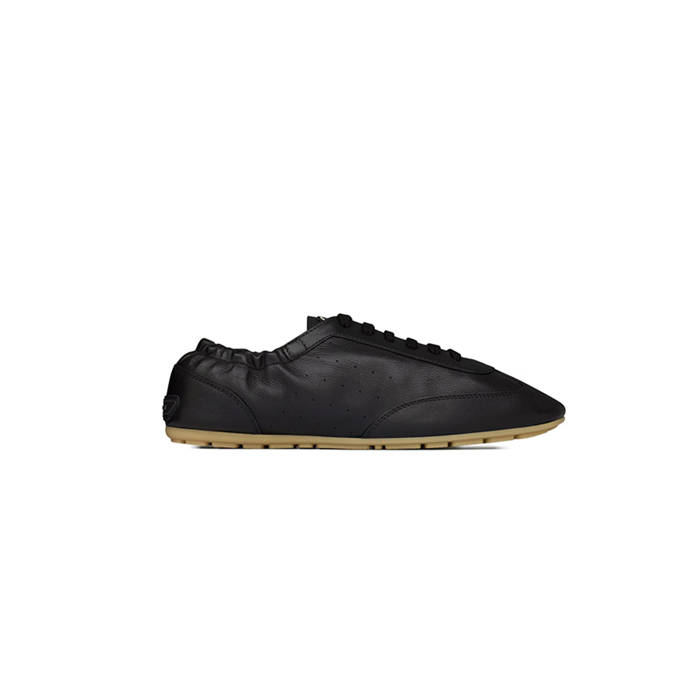 YSL LEWIS SNEAKERS IN GRAINED LEATHER 86256825V001000  